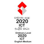 2020 O/L ICT Past Paper & Marking Scheme
