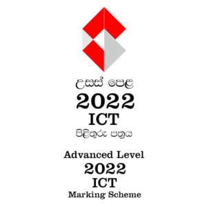 2022 O/L ICT Marking Scheme